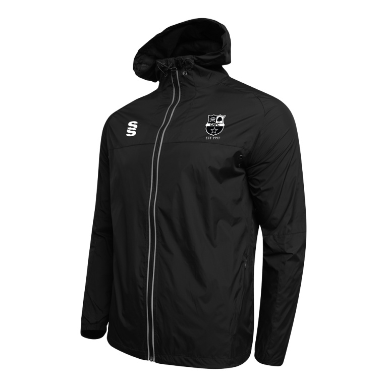 Great Notley FC Dual Full Zip Training Jacket : Black