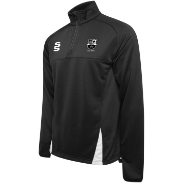 Great Notley FC - Fuse Performance Top - Black / White